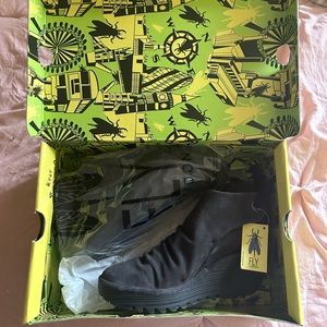 NWT Fly London Ankle Boots